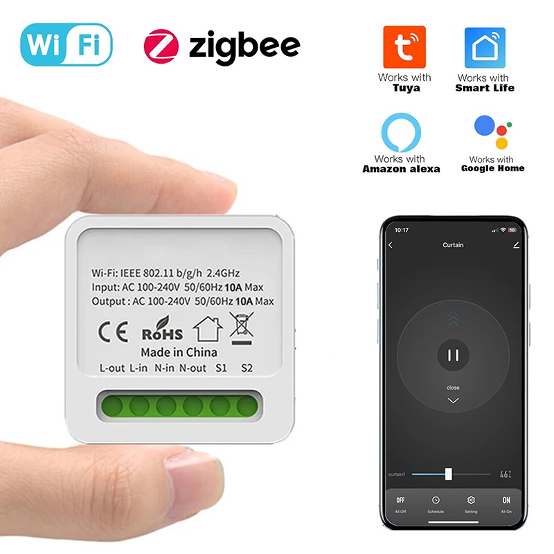 Smart Home Automation Diy - Tuya 16A Mini Wifi Smart Switch