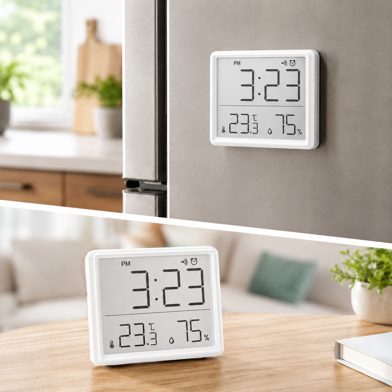 Temperature Humidity Sensor - Multifunction Thermometer Hygrometer Automatic Electronic Temperature