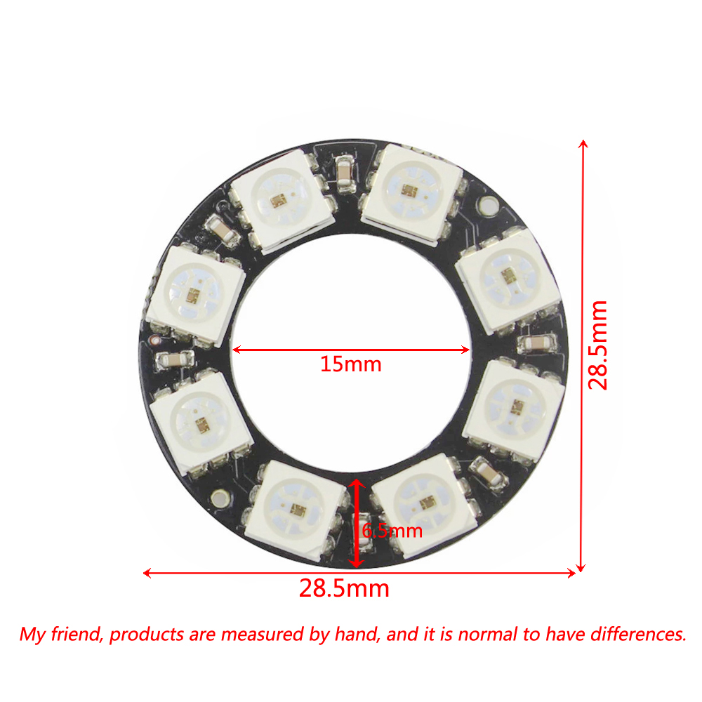 Home Automation Diy - RGB LED Ring Light 8 Bits