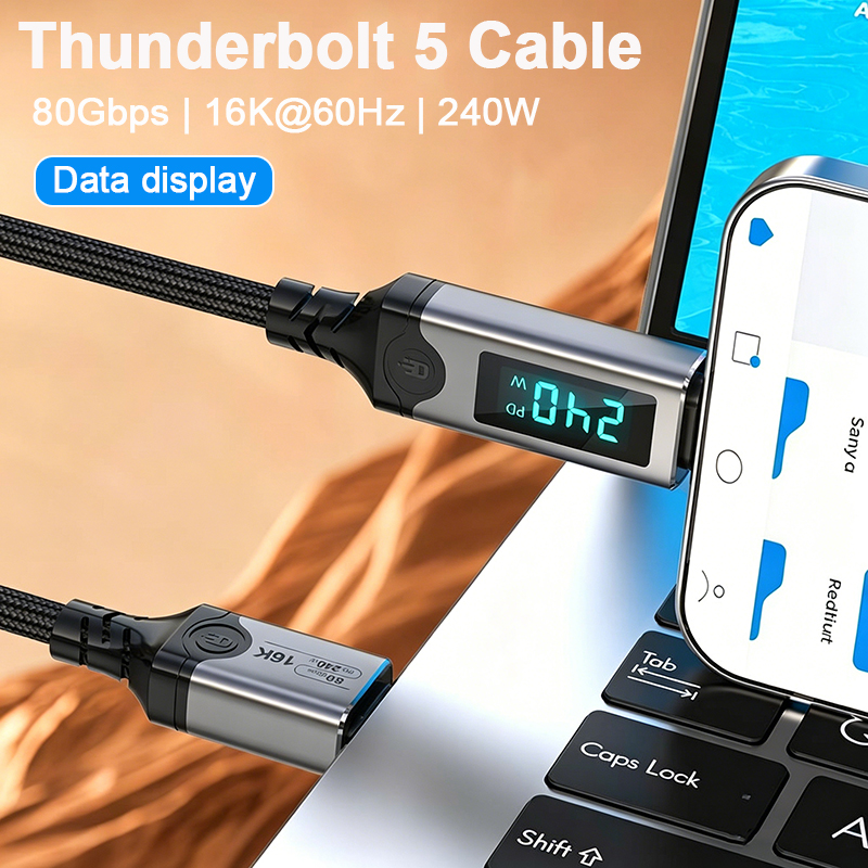 Home Automation Industry - PD240W Fast Charging Thunderbolt 5 USB