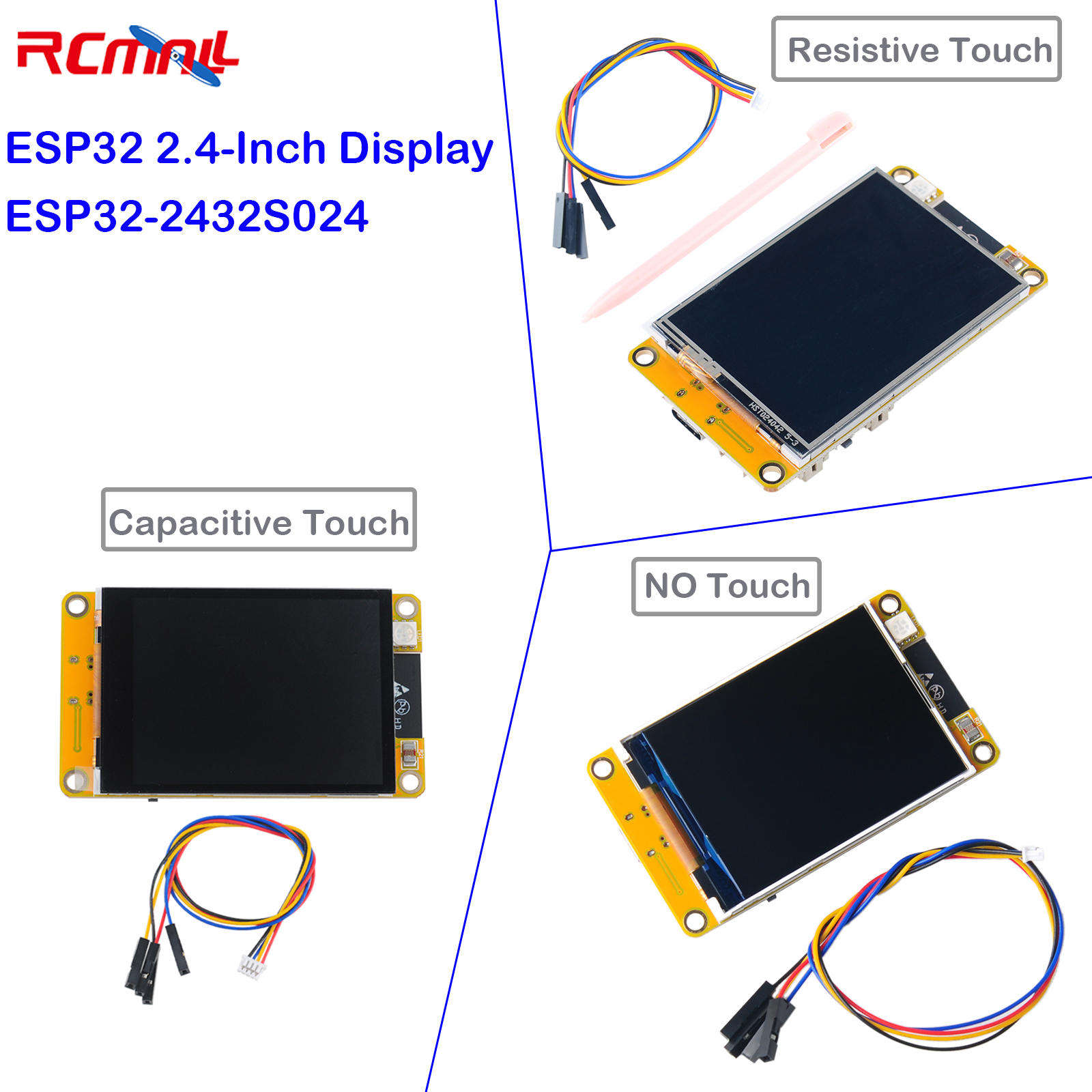 2.4 inch ESP32 Display WiFi+BT - Home Automation Arduino ulasan dan harga
