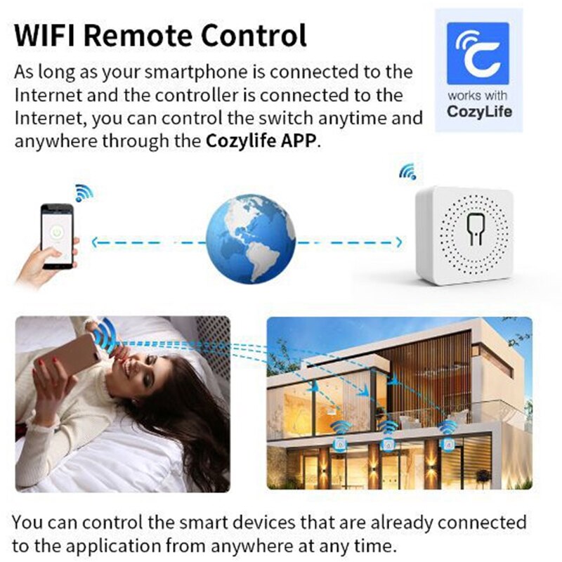 Tuya 16A Mini Wifi Smart Switc - Smart Home Automation Diy ulasan dan harga