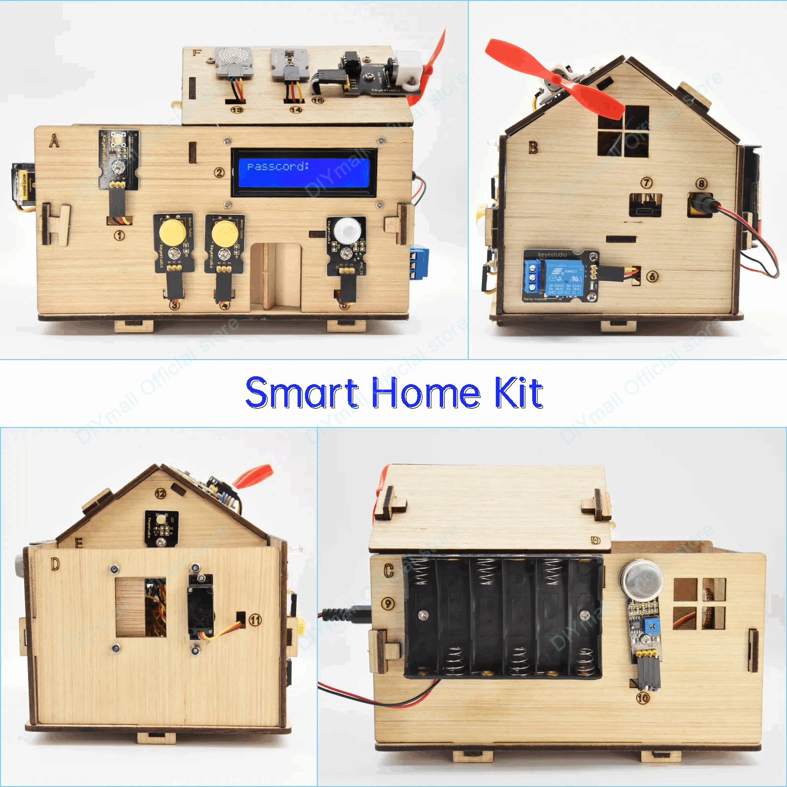 Keyestudio Smart IoT Home Kit  - Home Automation Arduino ulasan dan harga