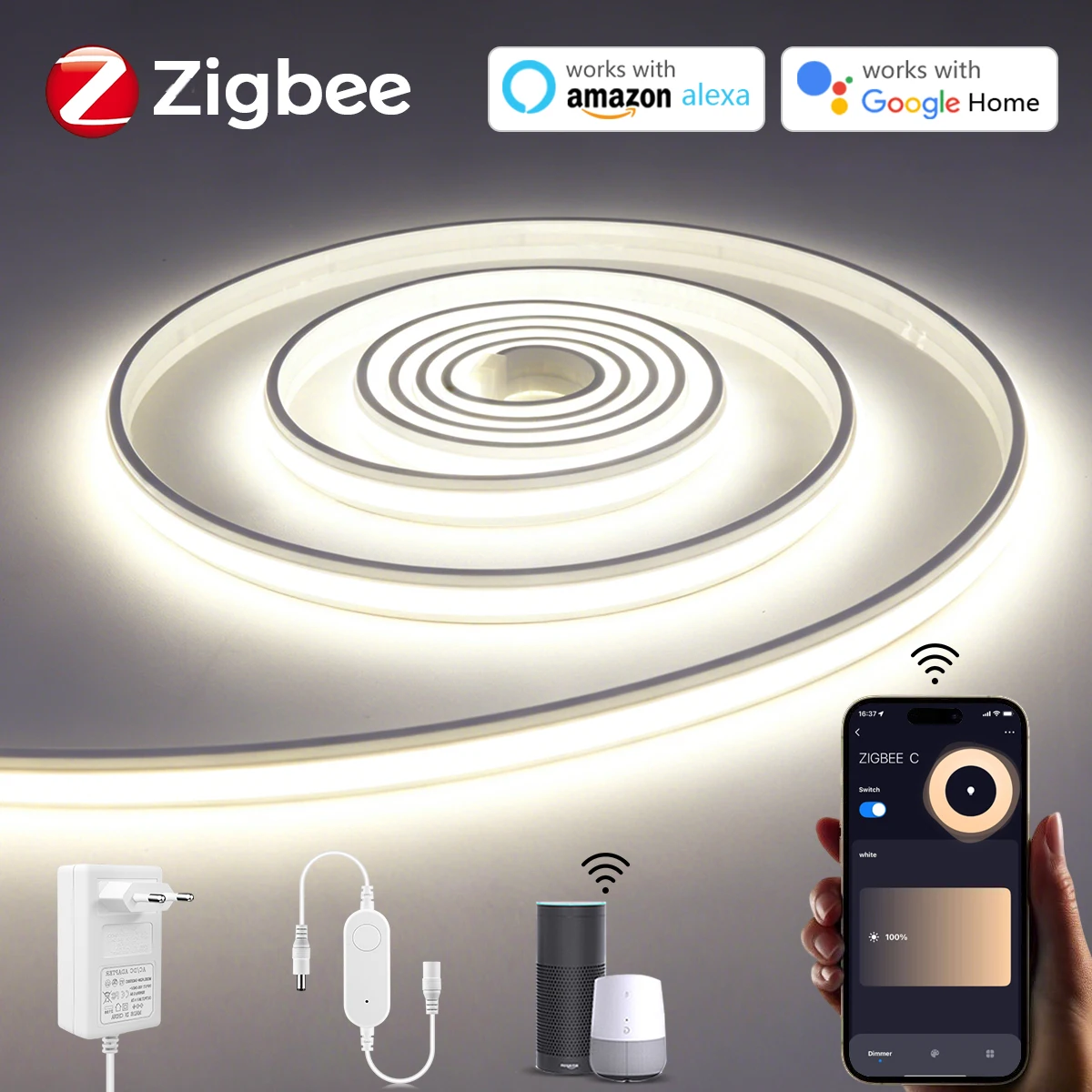 Zigbee Smart Neon Light Strip  - Zigbee Coordinator Stick ulasan dan harga