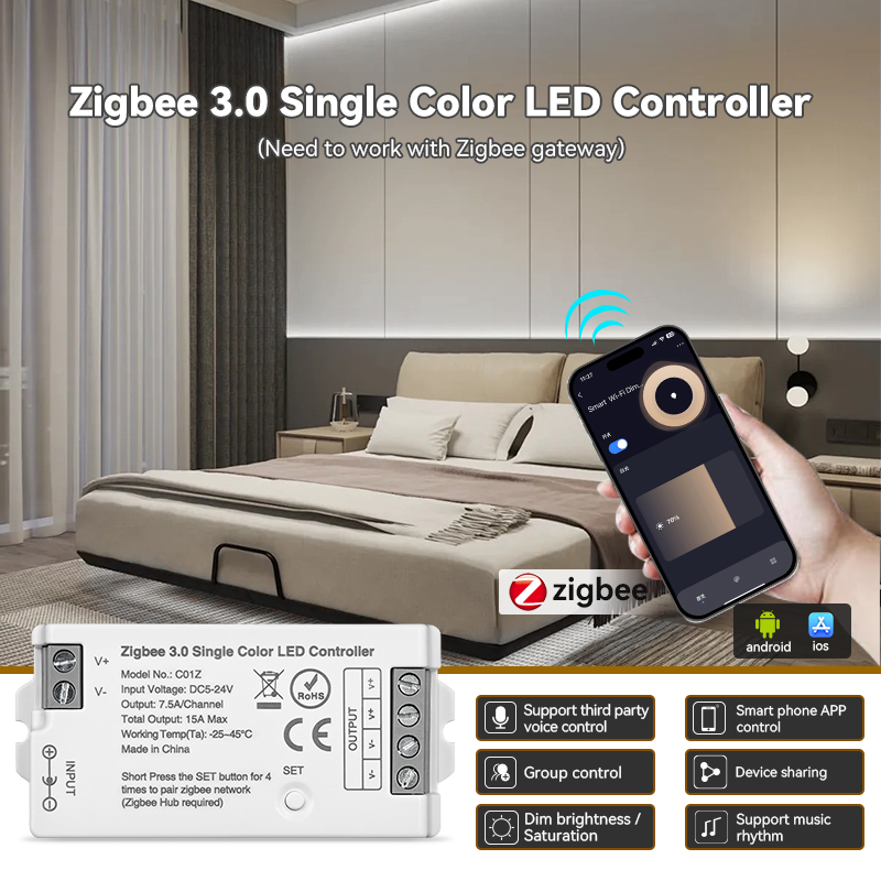 DC5-24V C01Z Zigbee 3.0 Smart  - Zigbee Coordinator Stick ulasan dan harga