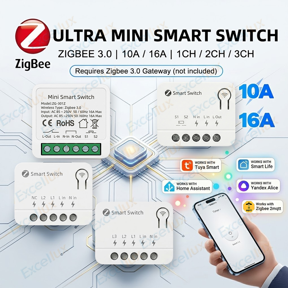Mini Zigbee Smart Switch Modul - Home Automation Diy ulasan dan harga