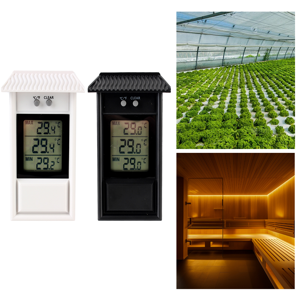 Gauge Weather Sensor LCD Elect - Home Automation Industry ulasan dan harga