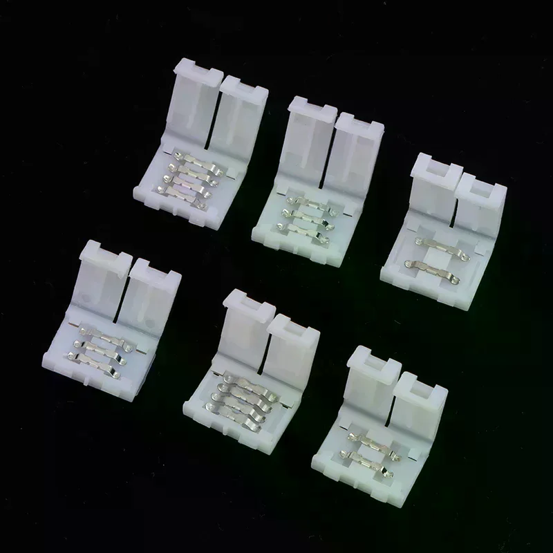 10Pcs LED Strip Connector 8MM  - Rgb Led Matrix 8X8 ulasan dan harga
