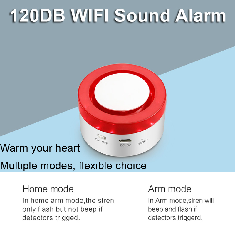 WIFI Wireless Security Alarm S - Smart Home Automation Diy ulasan dan harga