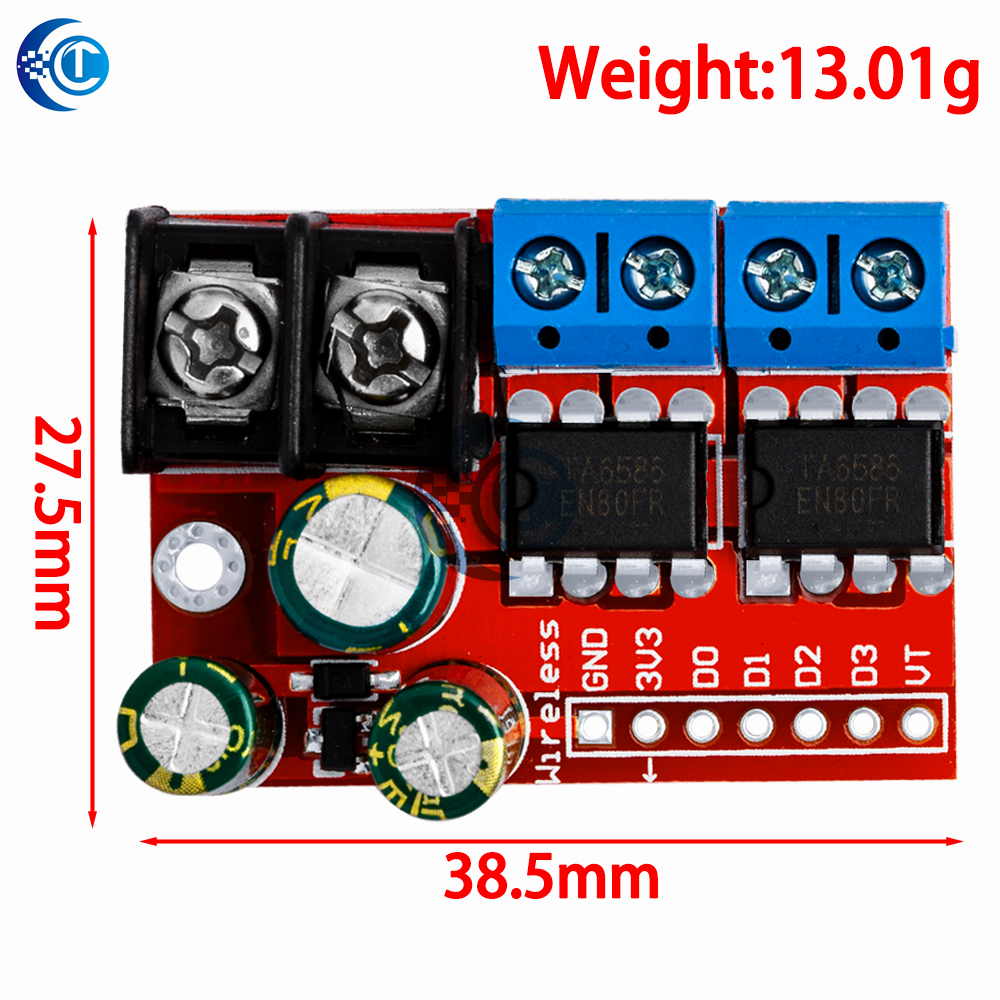 Dual DC Motor Driver Module (D - Level Shifter 3.3V ulasan dan harga