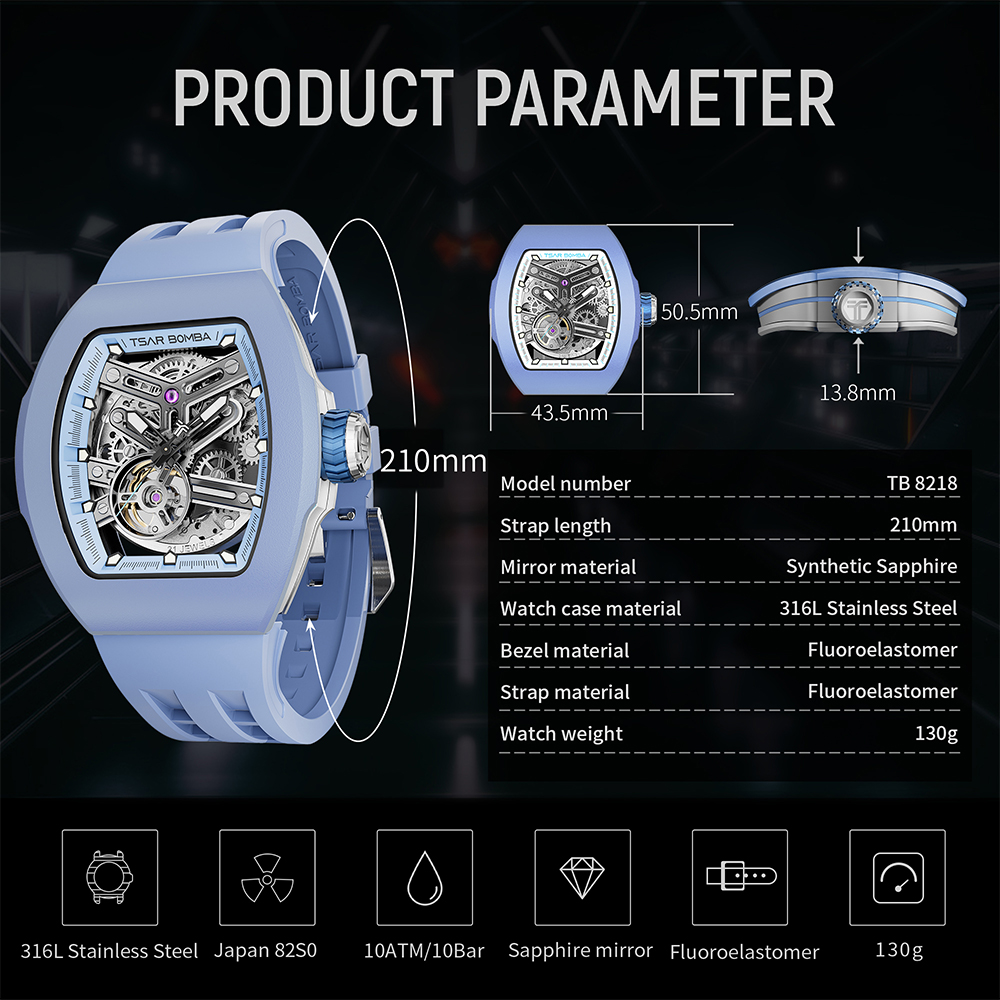 TSAR BOMBA DIY Automatic Watch - Home Automation Diy ulasan dan harga