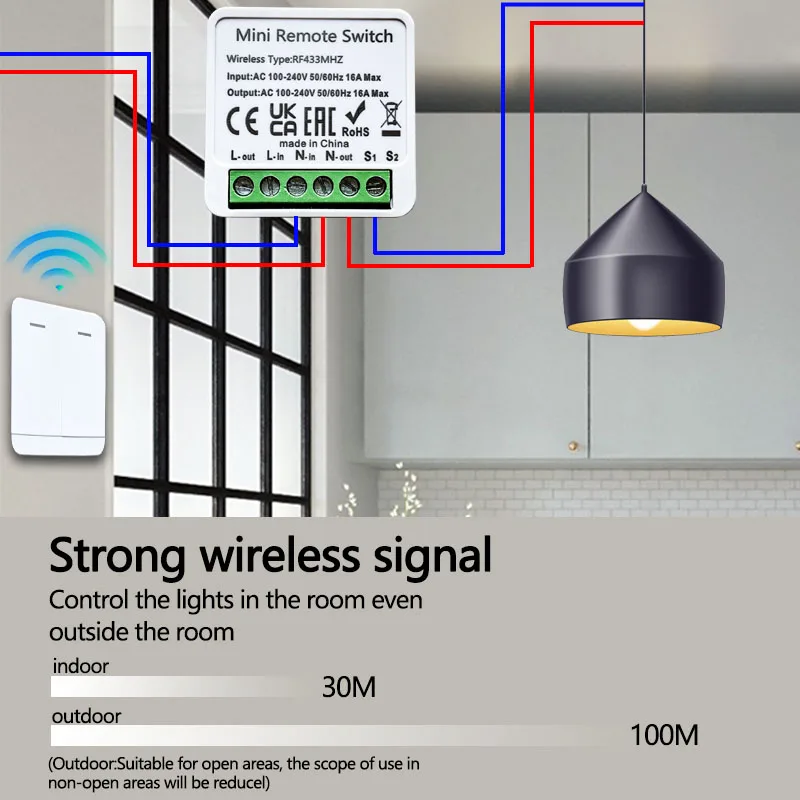 RF 433MHz Smart DIY Wireless S - Diy Home Automation System ulasan dan harga