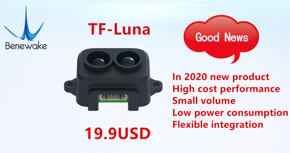Benewake TF-Luna LiDAR sensor  - Home Automation Arduino ulasan dan harga