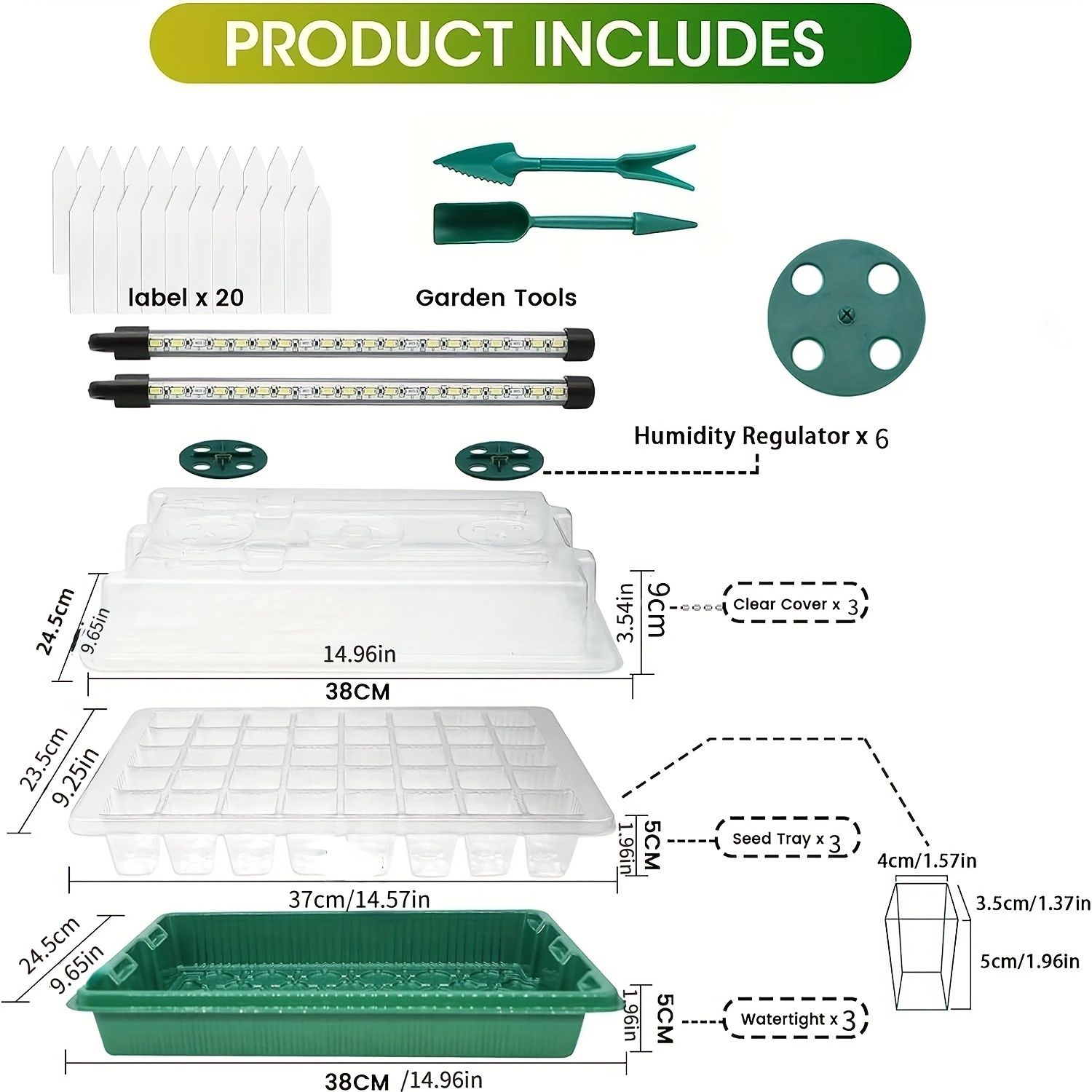 Seed Starter Trays With High D - Smart Home Automation Diy ulasan dan harga