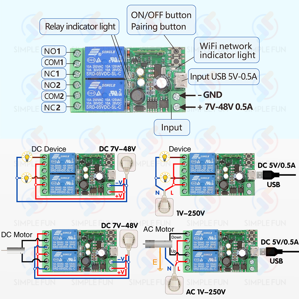 EWelink WiFi Smart Switch,DC 5 - Sonoff Basic Switch ulasan dan harga