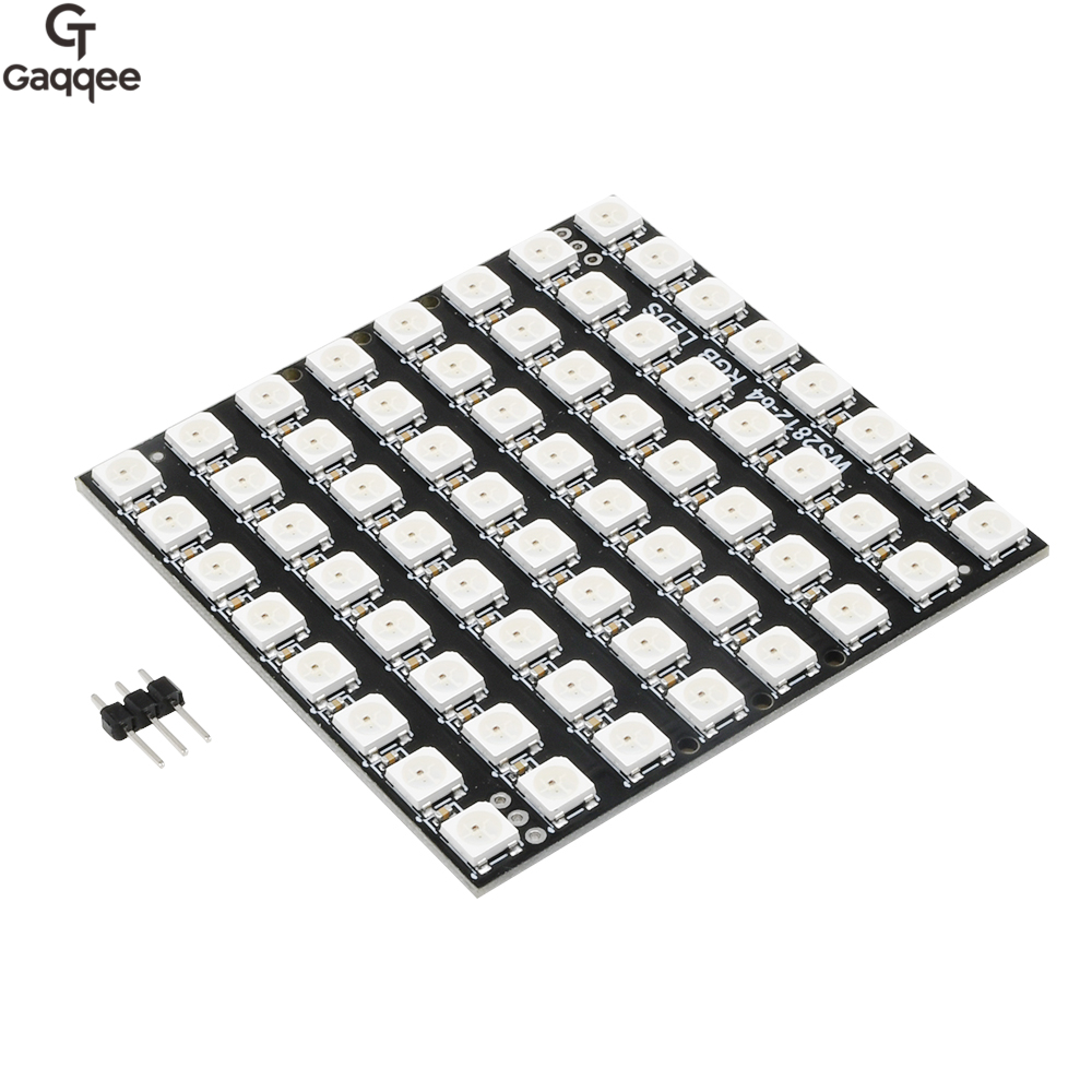 WS2812 LED 5050 RGB 8x8 64 Bit - Rgb Led Matrix 8X8 ulasan dan harga