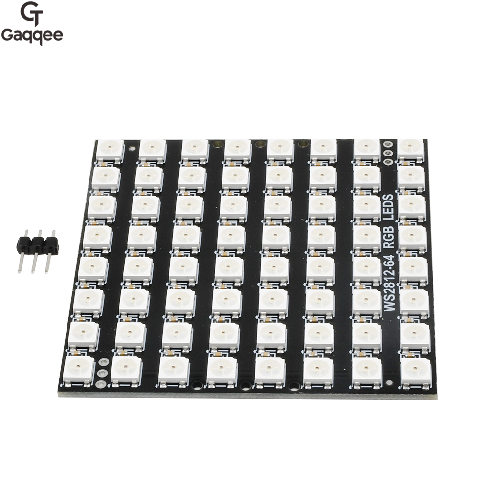 WS2812 LED 5050 RGB 8x8 64 Bit - Rgb Led Matrix 8X8 ulasan dan harga