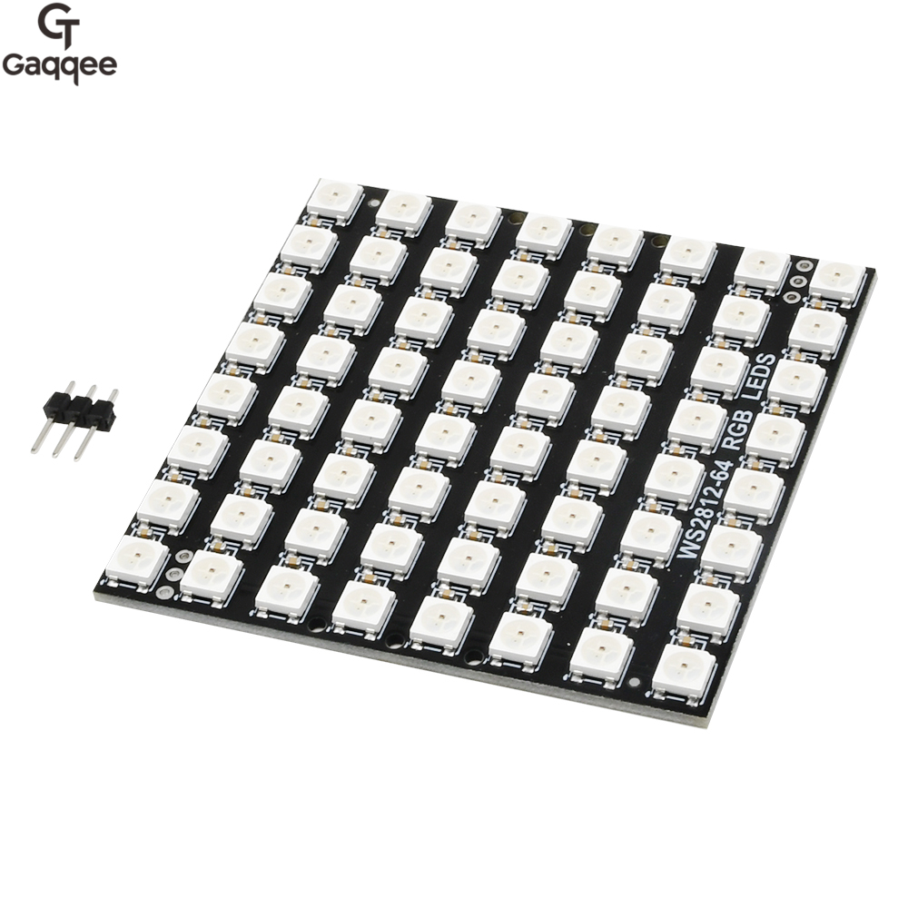 WS2812 LED 5050 RGB 8x8 64 Bit - Rgb Led Matrix 8X8 ulasan dan harga