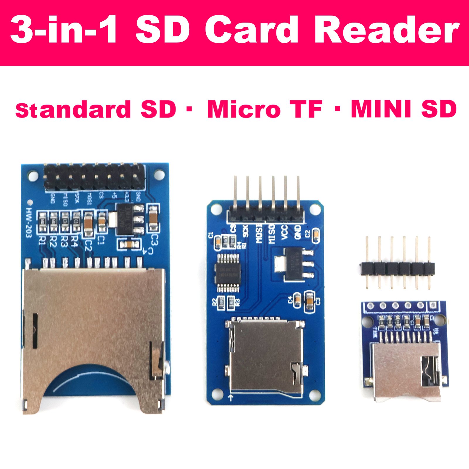 SD Card Reader Module Micro TF - Level Shifter 3.3V ulasan dan harga