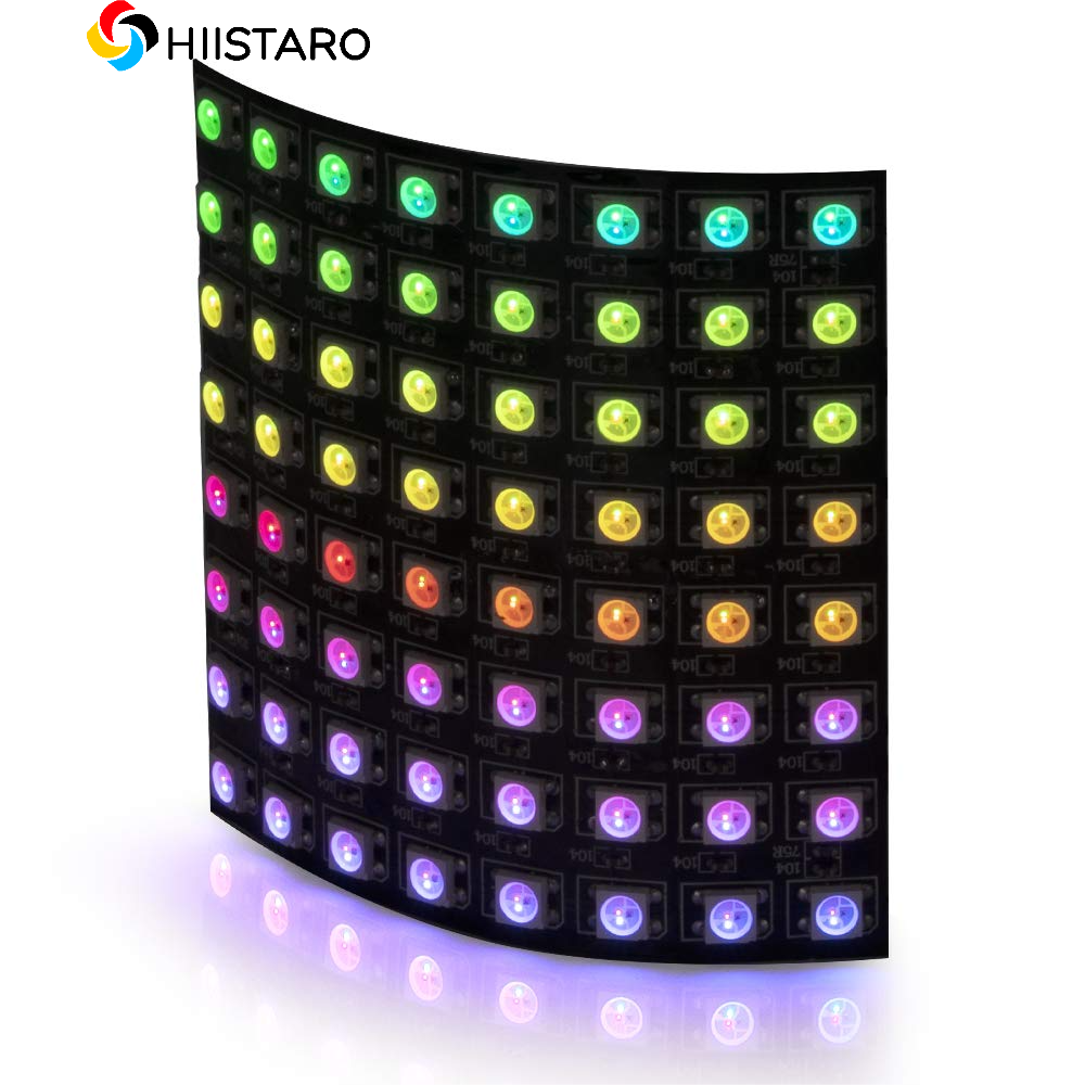 WS2812 LED 5050 RGB 8x8 64 Bit - Rgb Led Matrix 8X8 ulasan dan harga