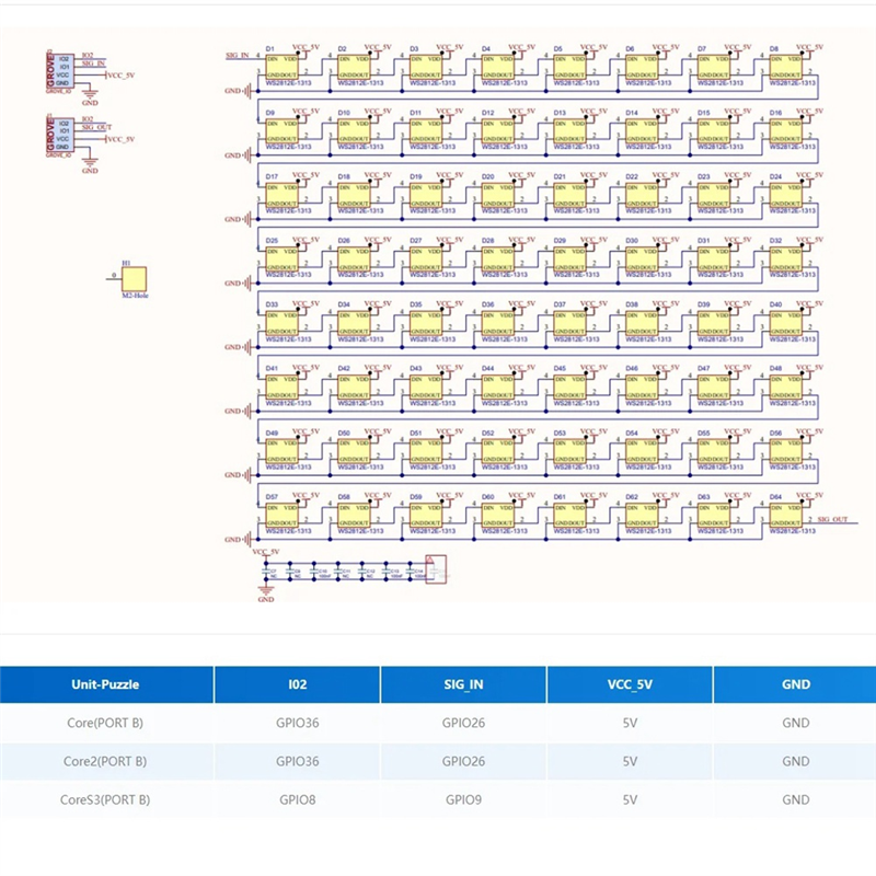 AEF6-Puzzle Unit 8X8 RGB LED M - Rgb Led Matrix 8X8 ulasan dan harga