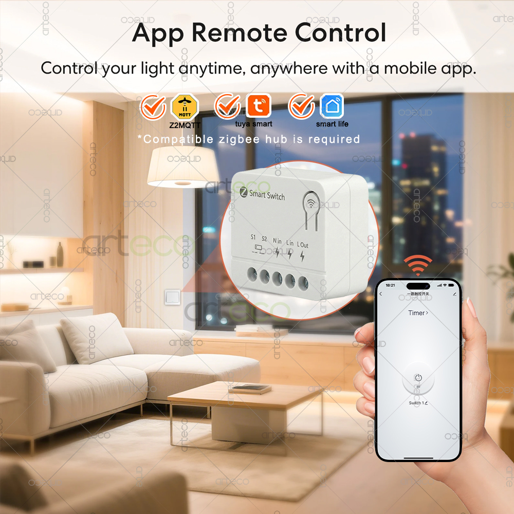 Zigbee Mini Breaker DIY Smart  - Smart Home Automation Diy ulasan dan harga